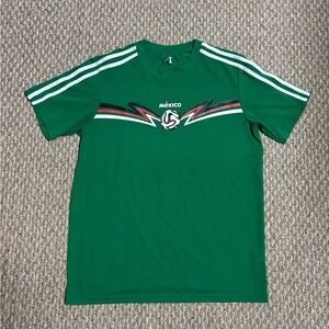 Mexico FIFA World Cup National Green Soccer Athletic T-Shirt